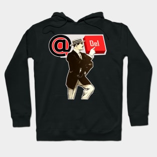 Mr @ hits the Delete button Hoodie